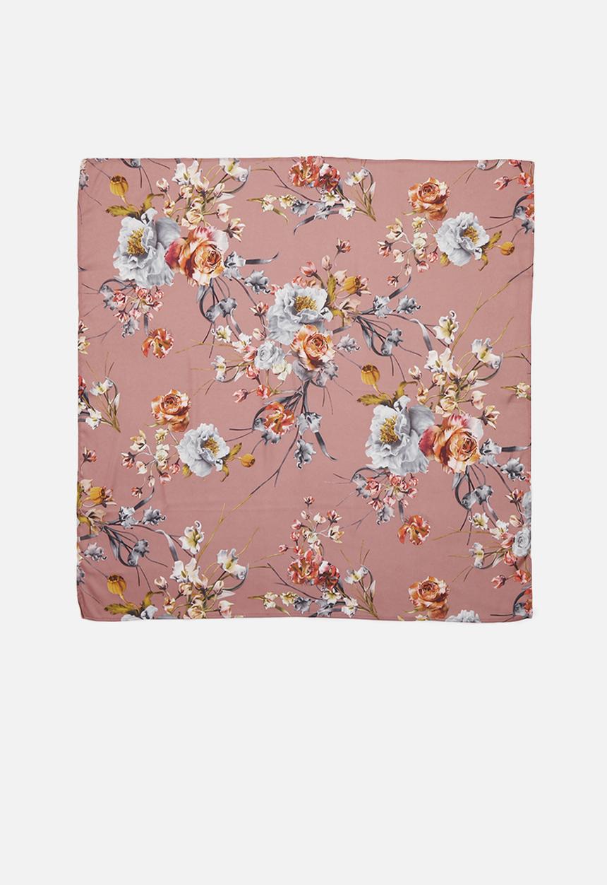 Superbalist - Vintage floral printed neckerchief - pink