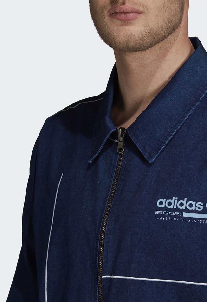 adidas Originals - Graphic staple jacket - navy