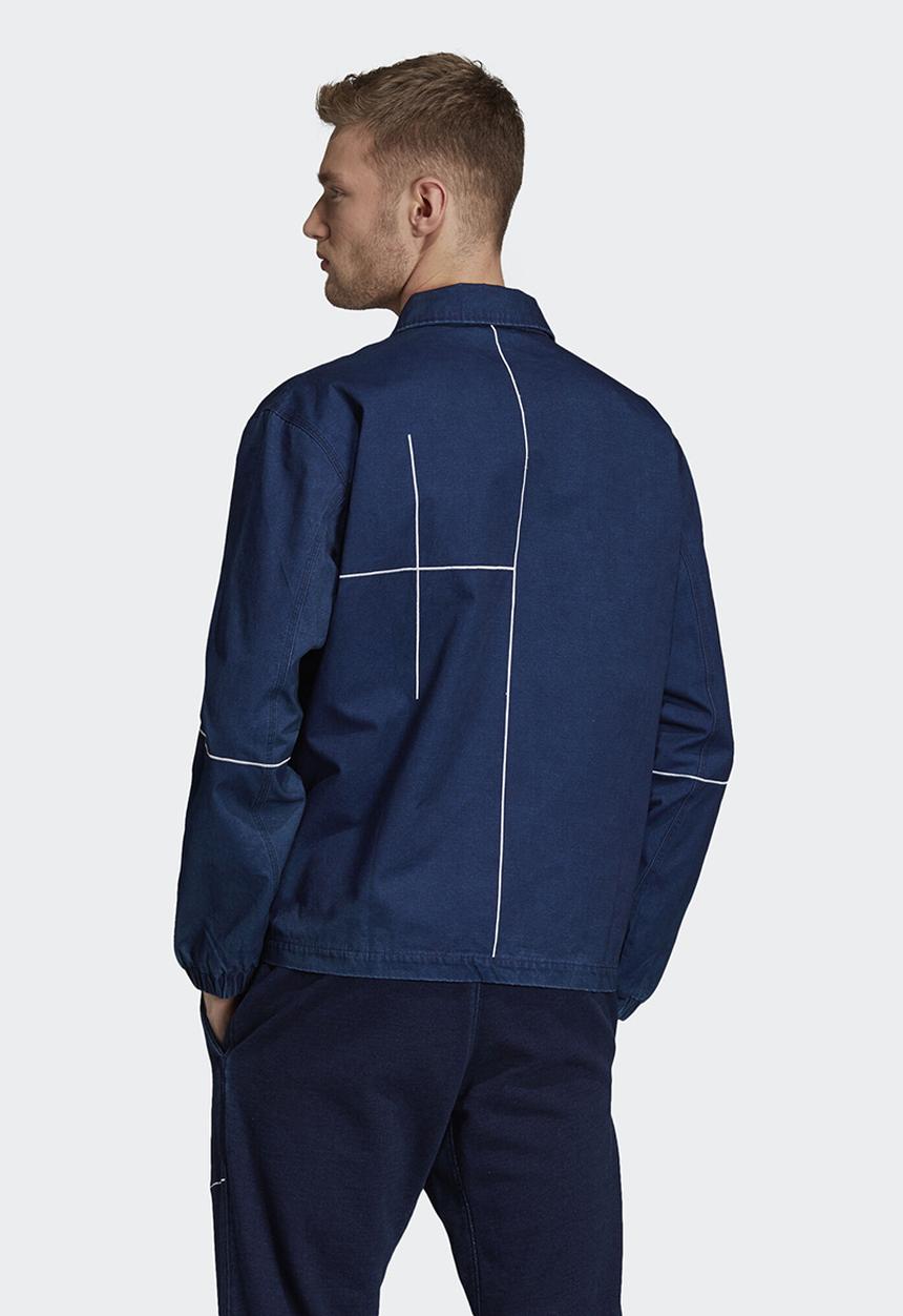 adidas Originals - Graphic staple jacket - navy