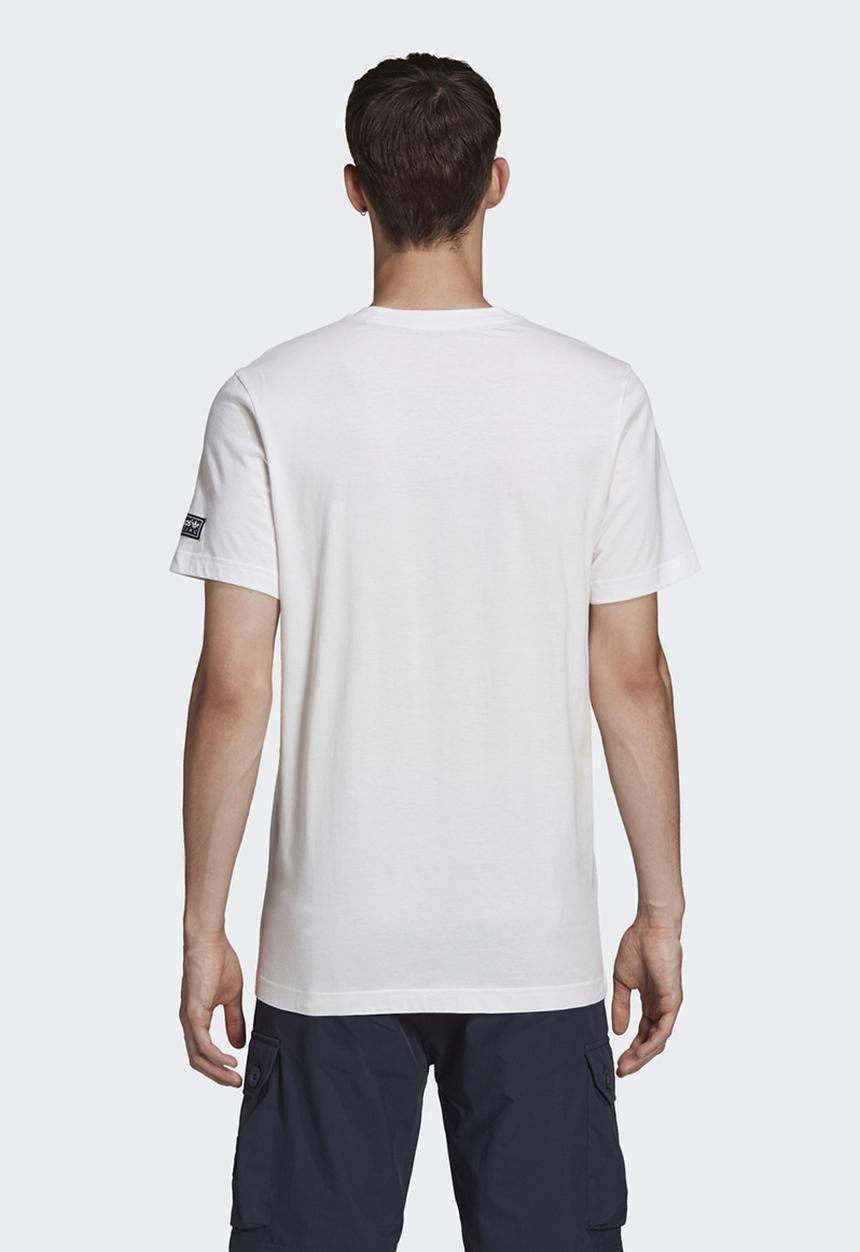 adidas Originals - Mod trefoil short sleeve tee - white