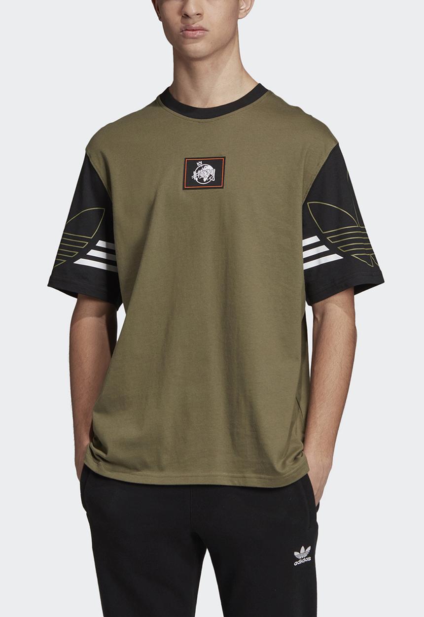 adidas Originals - Strmzy sport tee - khaki