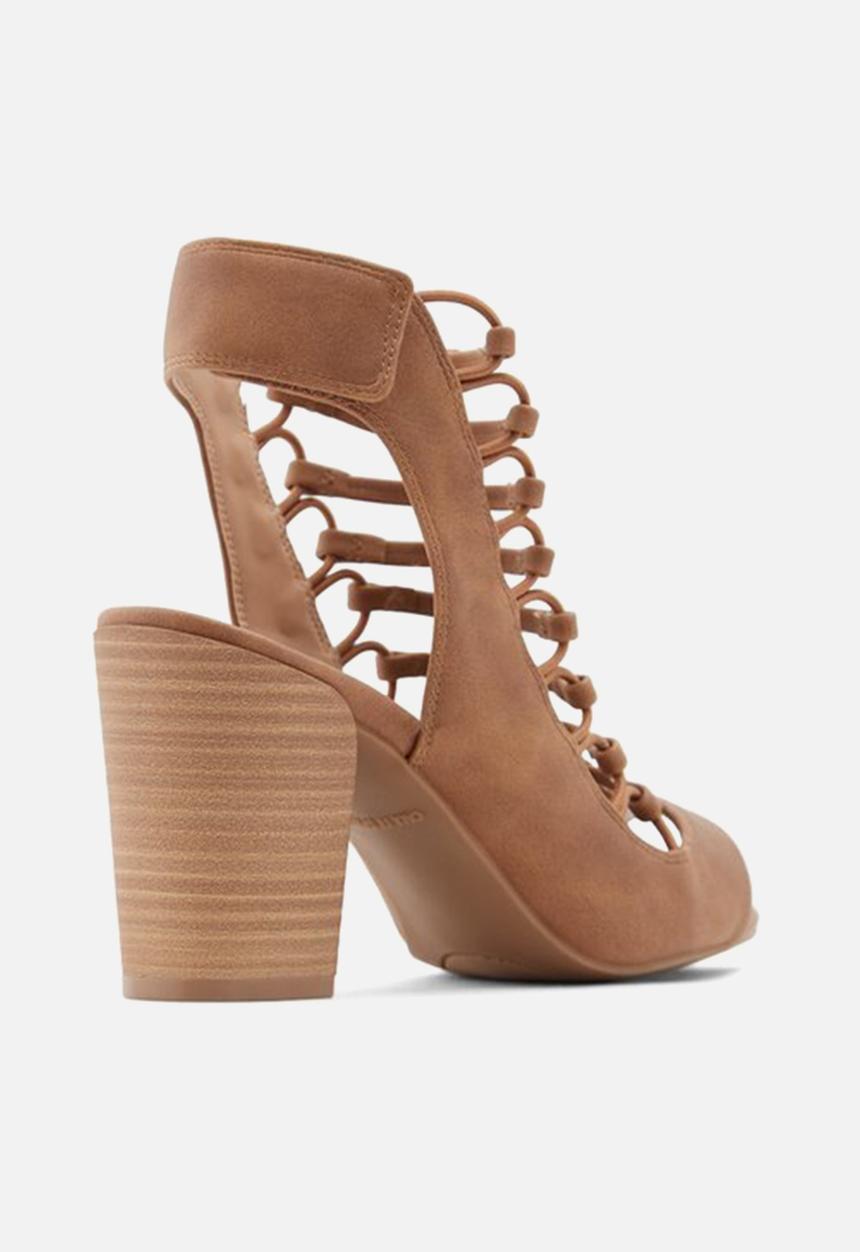 Call It Spring - Paigee heel - brown