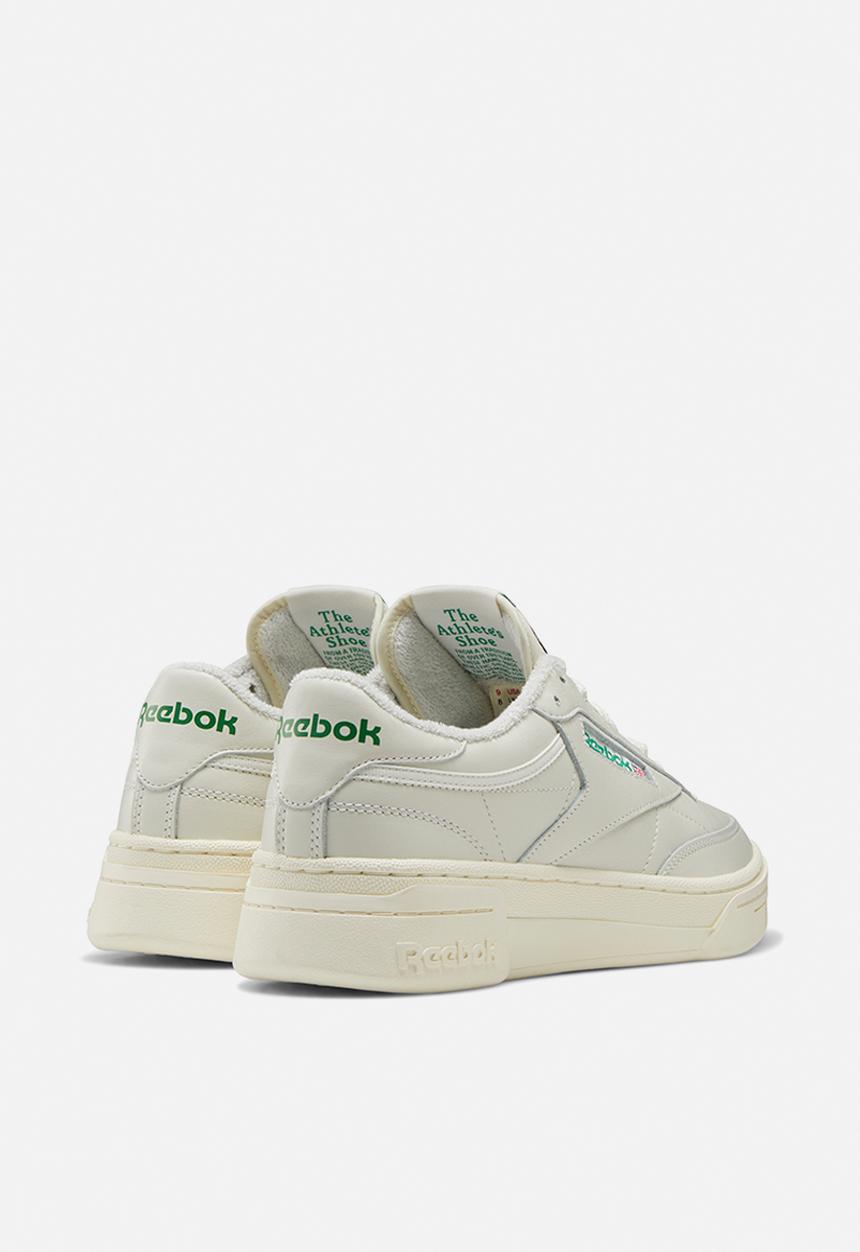Reebok - Club C Stacked - chalk / classic white / glen green