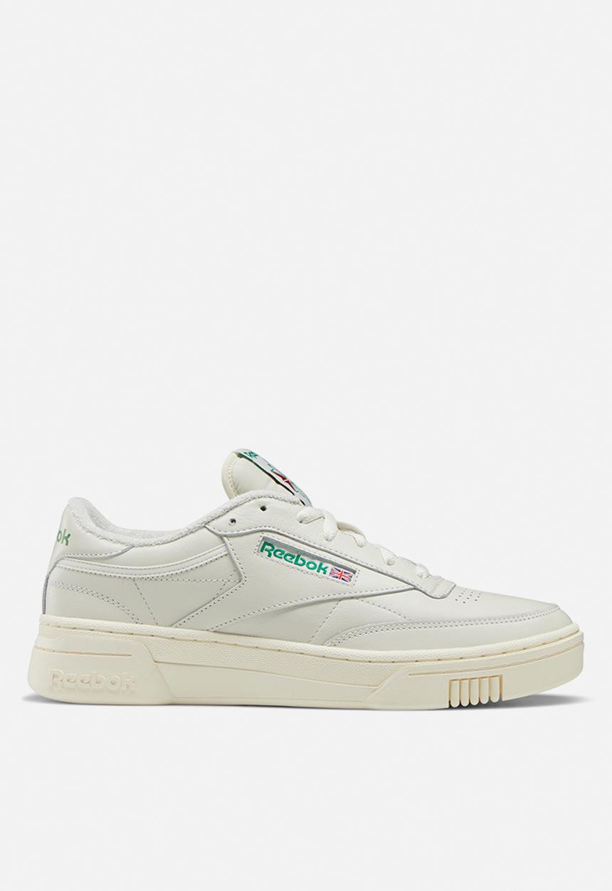 Reebok - Club C Stacked - chalk / classic white / glen green