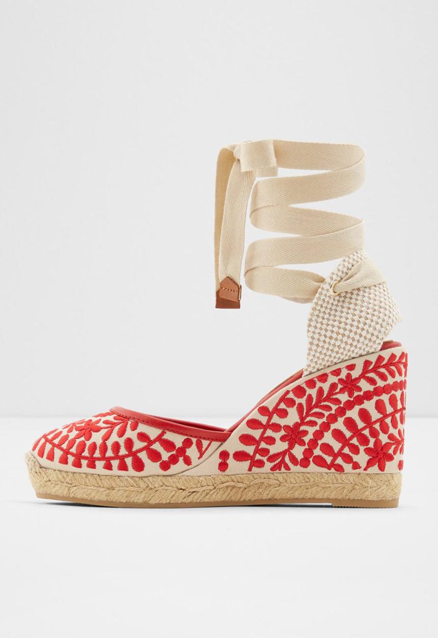 ALDO - Muschino wedge - red