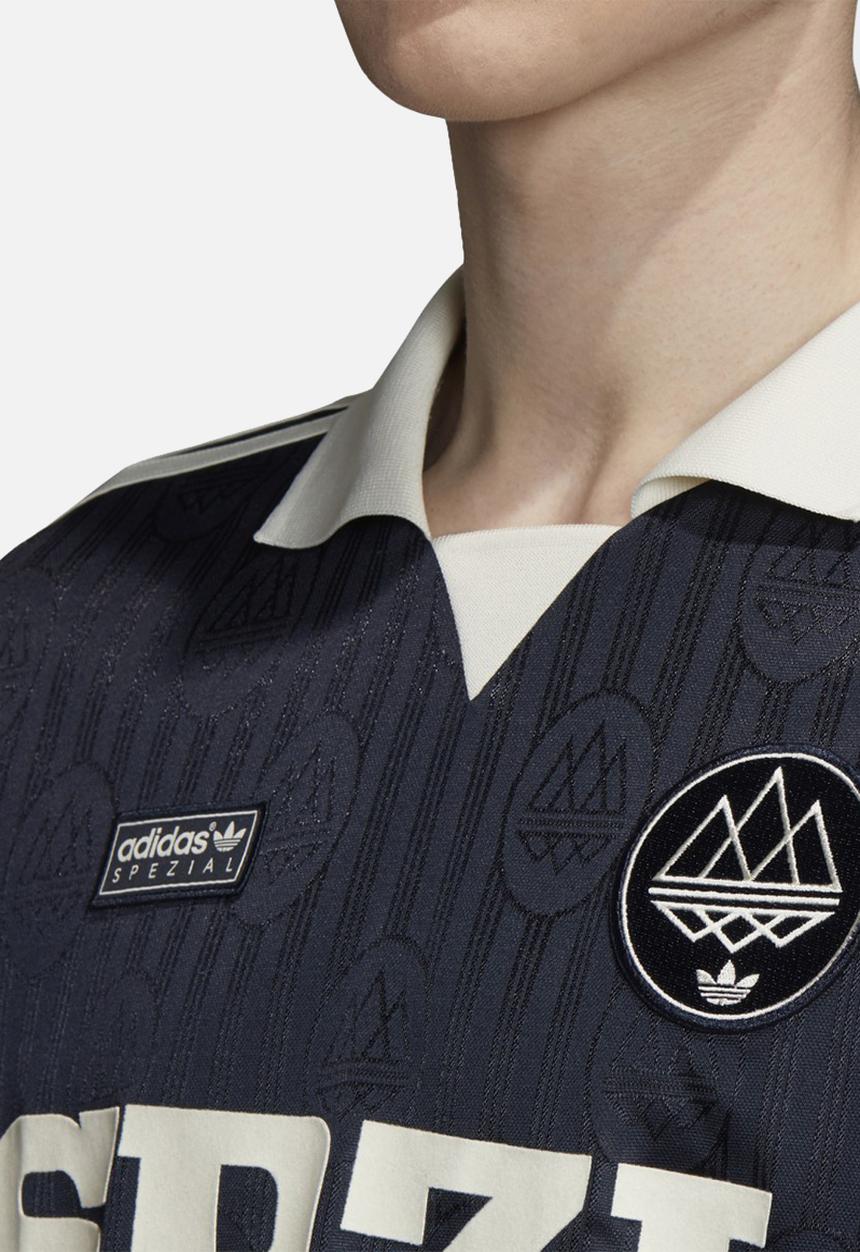 adidas Originals - Lymwood jersey - navy & white 