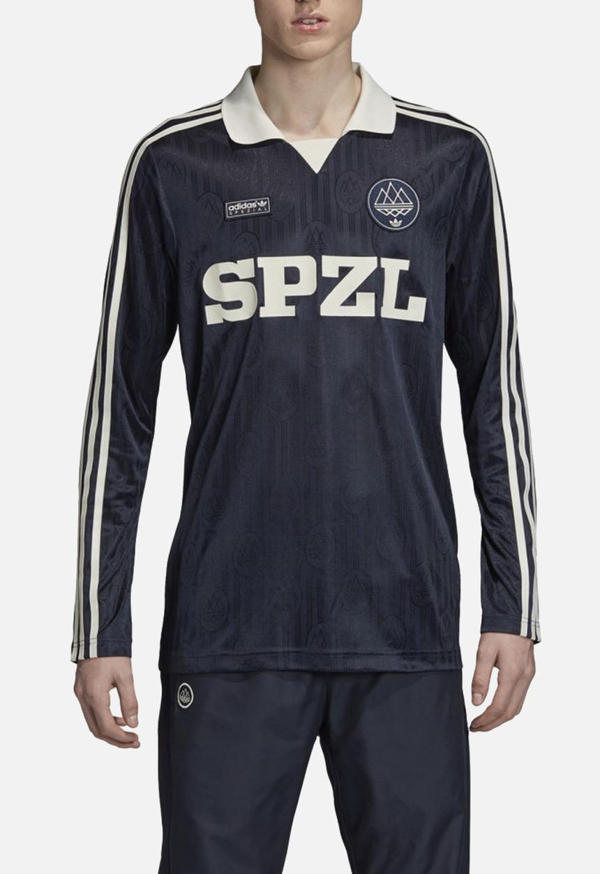 adidas Originals - Lymwood jersey - navy & white 