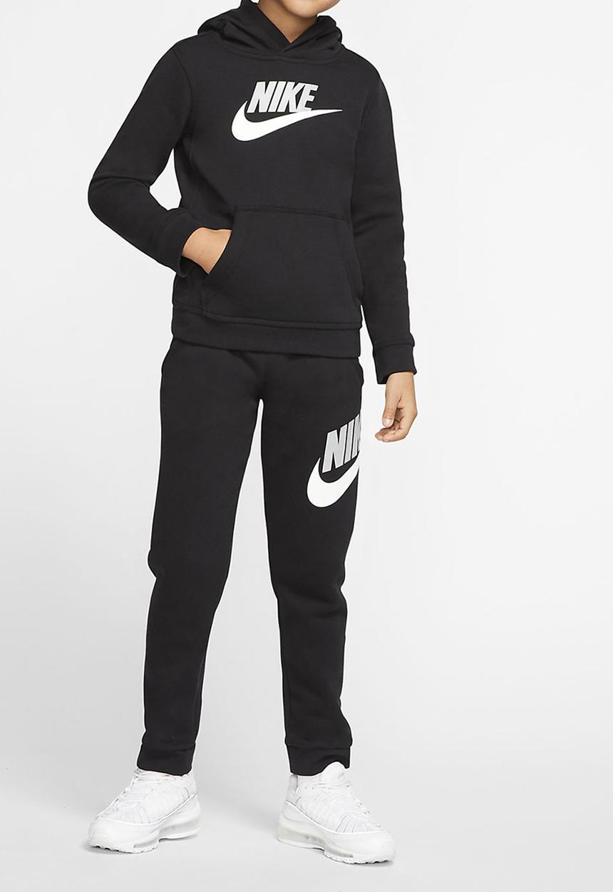 Nike - B nsw club + hbr pant - black