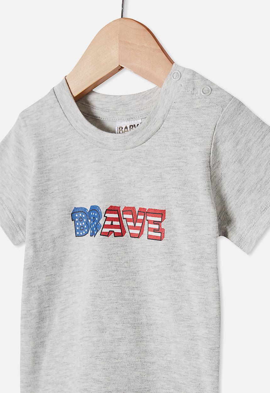 Cotton On - Jamie short sleeve tee - grey 