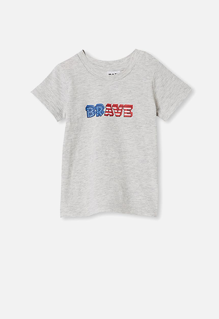 Cotton On - Jamie short sleeve tee - grey 
