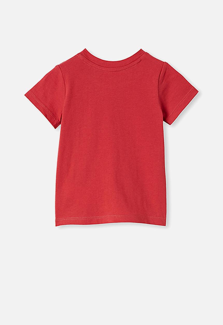 Cotton On - Jamie short sleeve tee - red