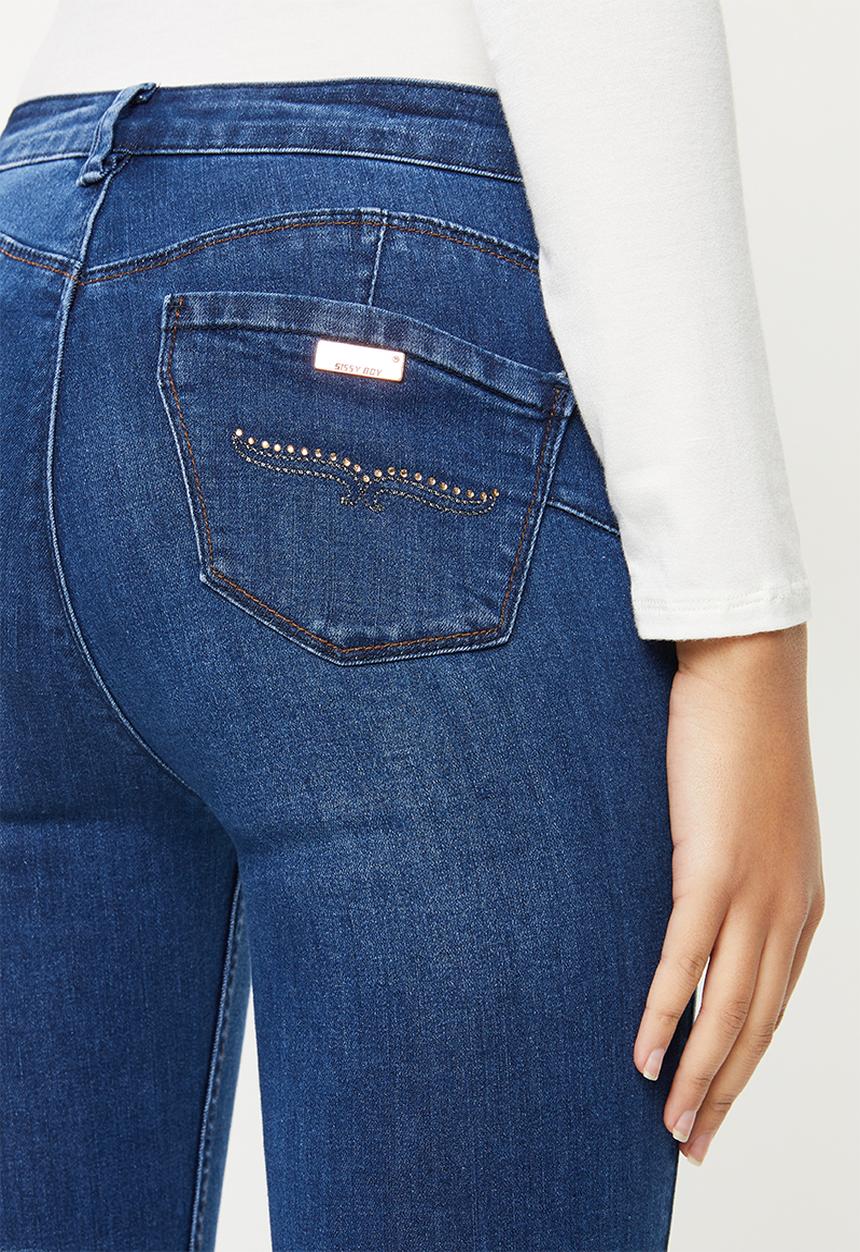 SISSY BOY - Low blow axel bumbooster skinny - blue