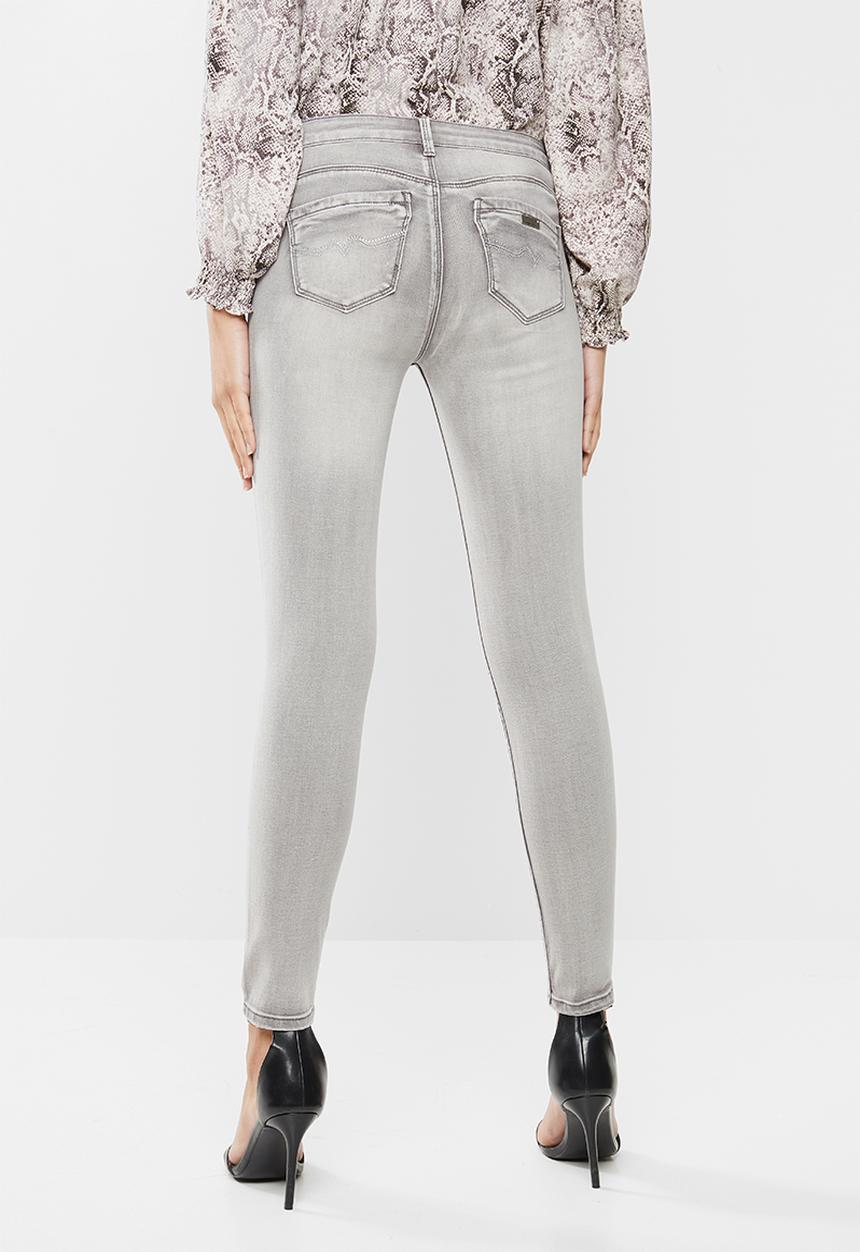 SISSY BOY - Marquise jon jon skinny with front pocket bling - grey