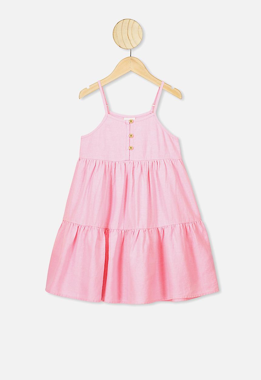 Cotton On - Mackenzie sleeveless dress - pink