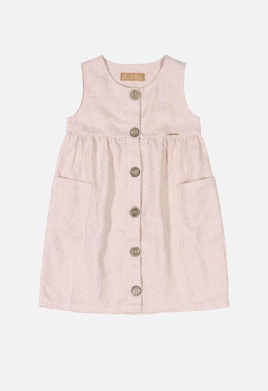 UP Baby - Buttoned dress - pink