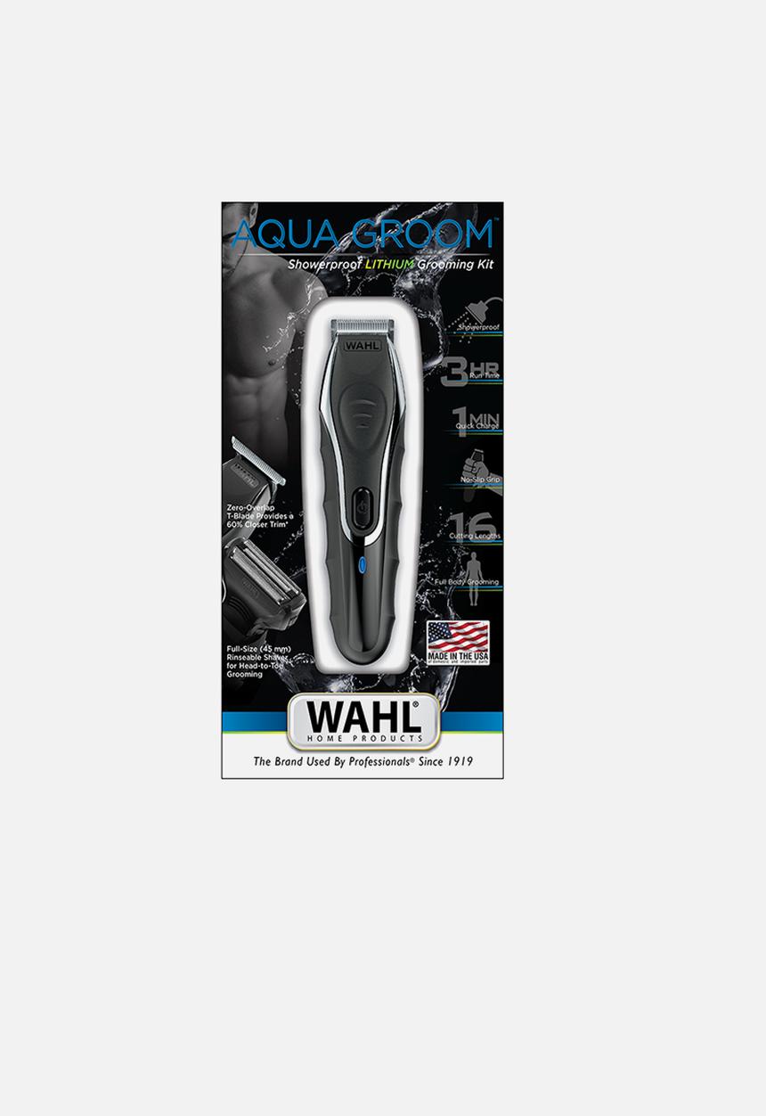 WAHL - Wahl Aqua Groom Showerproof 16 Piece Lithium Ion Grooming Kit