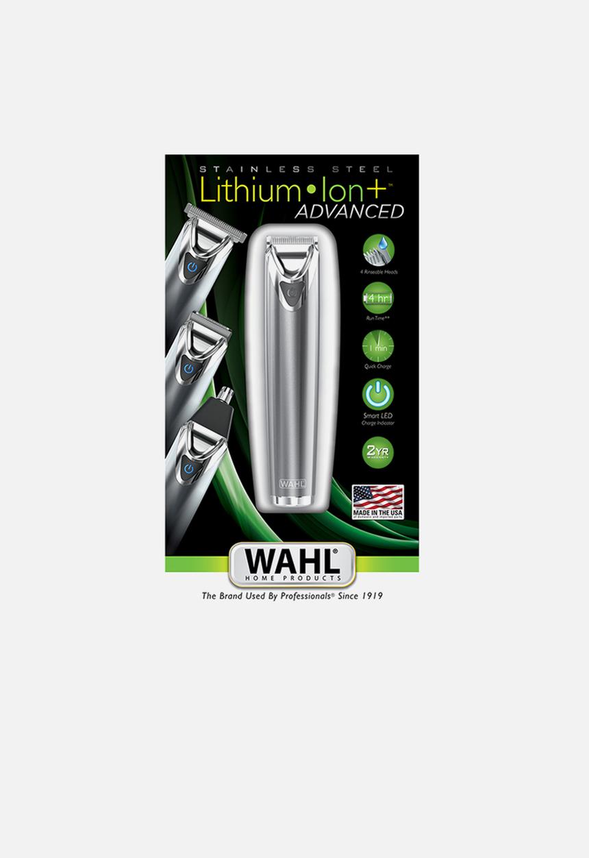 WAHL - Wahl Lithium Ion Advanced Stainless Steel 23 Piece Trimmer Kit