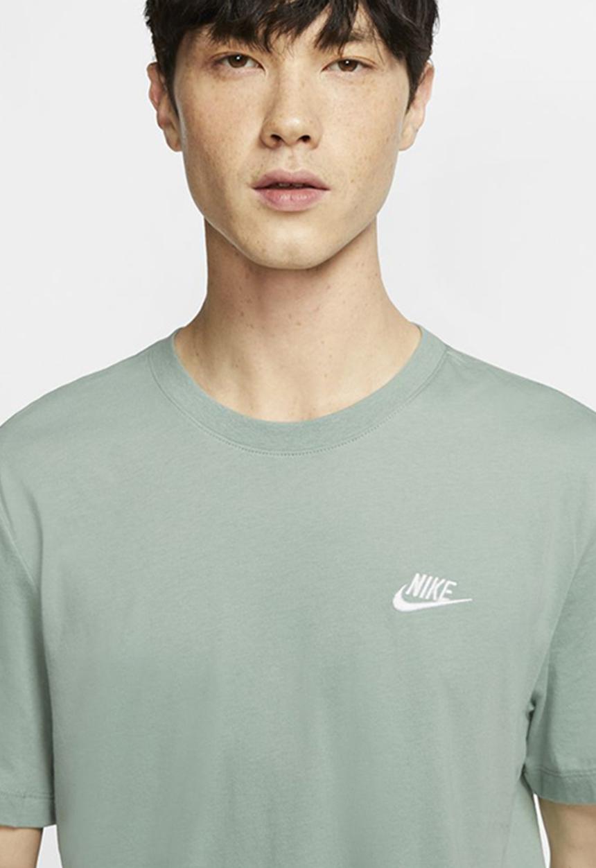 Nike - Breathe run short sleeve top - green