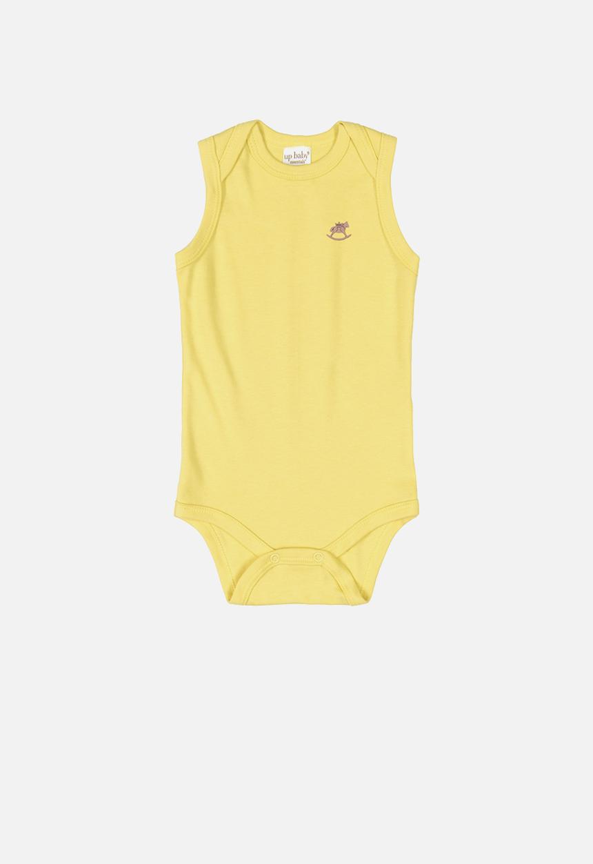 UP Baby - Baby basic bodysuit - yellow