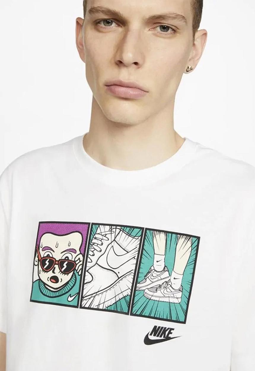 Nike - Nsw 1 illustration short sleeve tee - white 