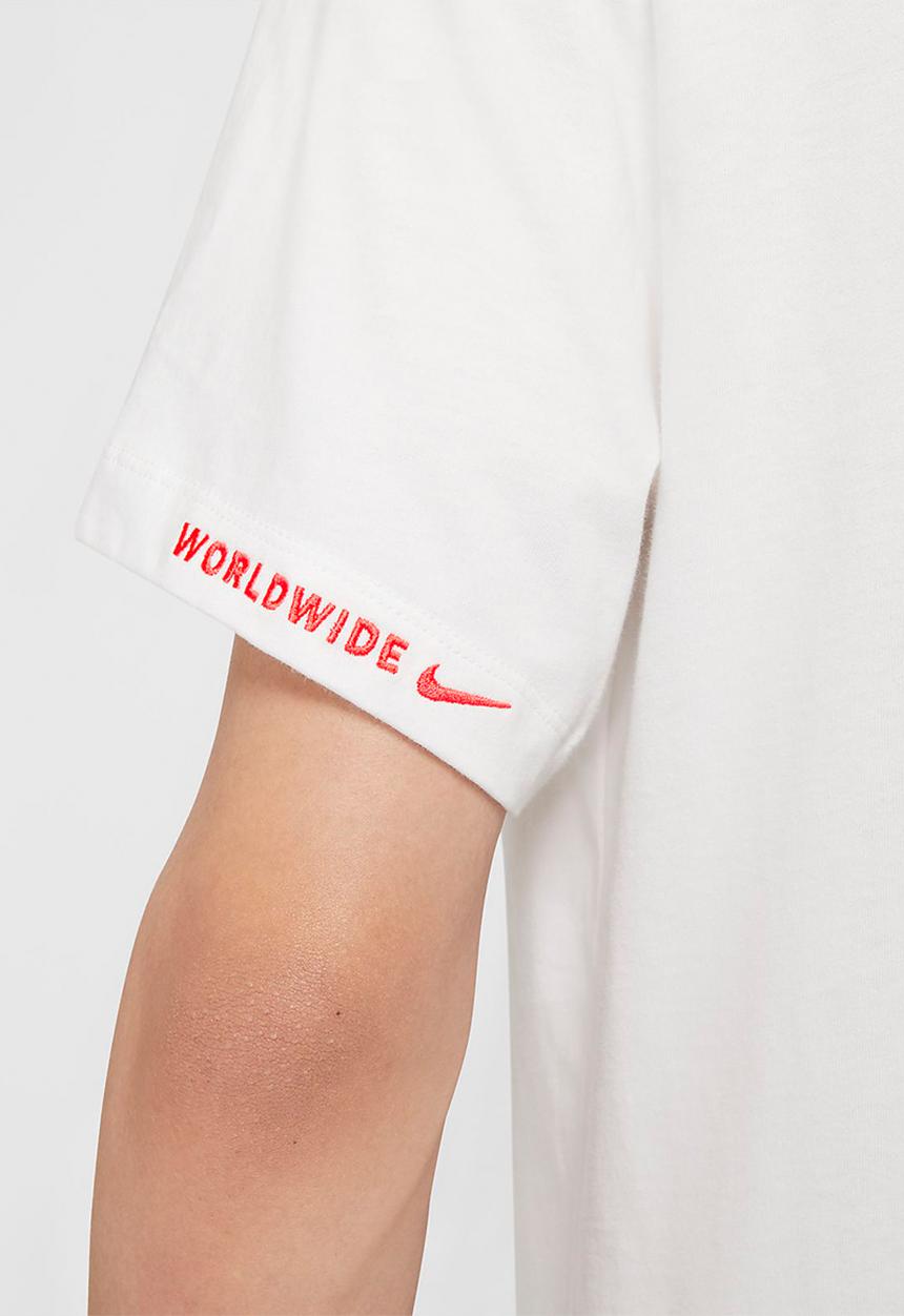 Nike - Nsw swoosh worldwide short sleeve tee - white