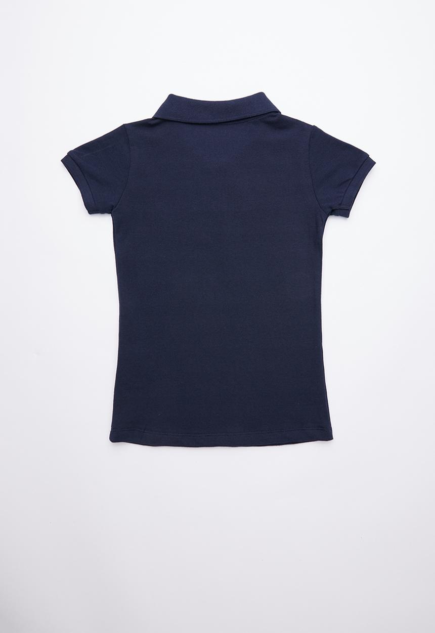 GUESS - Short sleeve guess core embroidery golfer - navy 