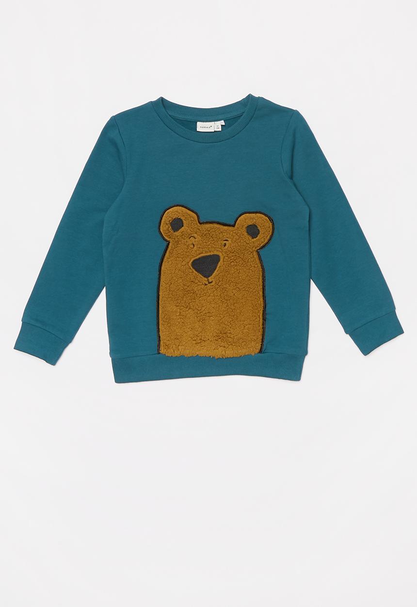 Name It - Kids boys samson sweat top - blue