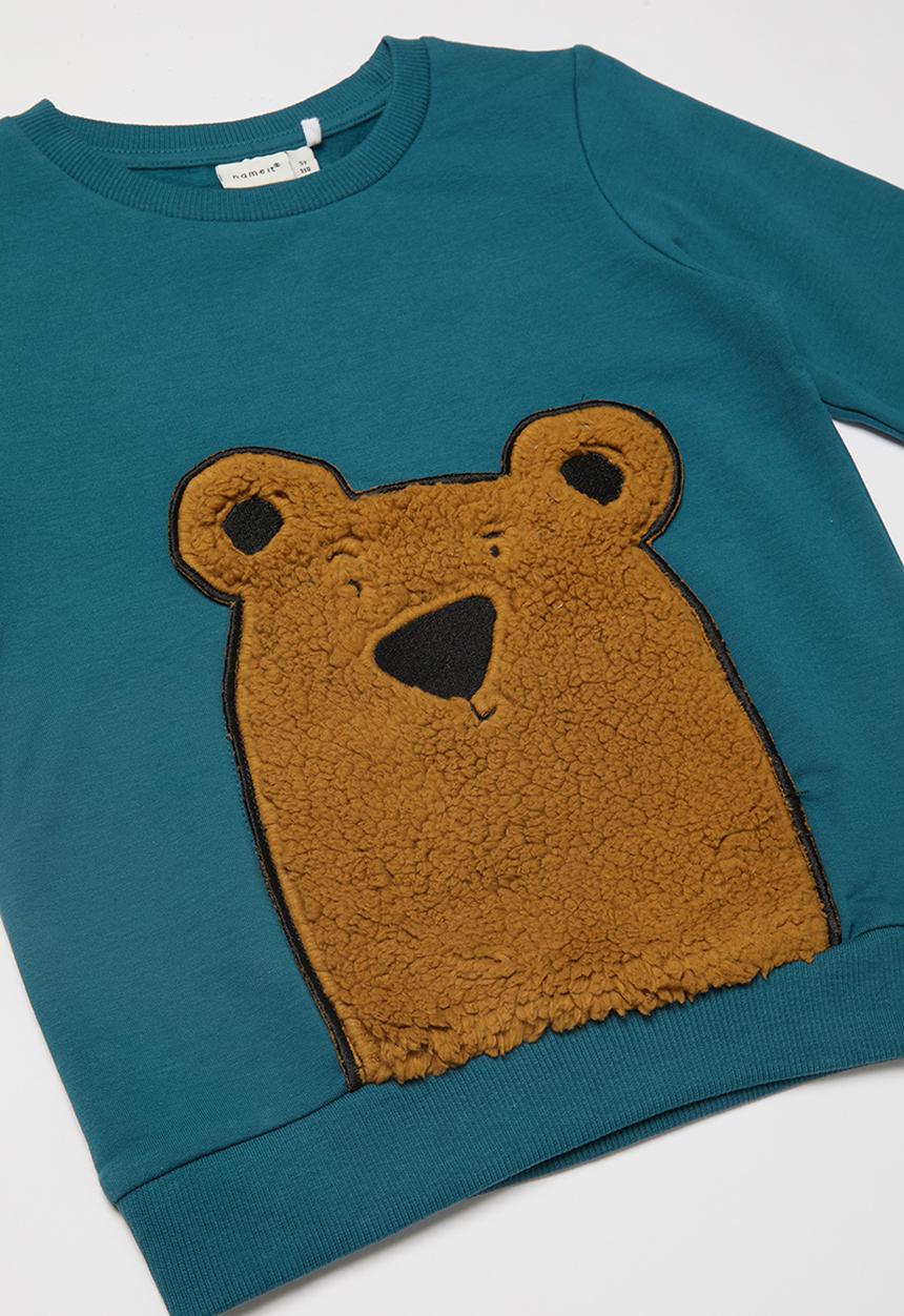 Name It - Kids boys samson sweat top - blue