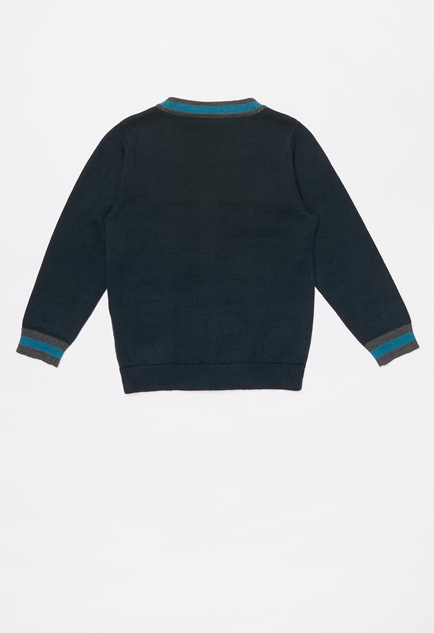 Name It - Kids boys long sleeve knit cardigan - multi