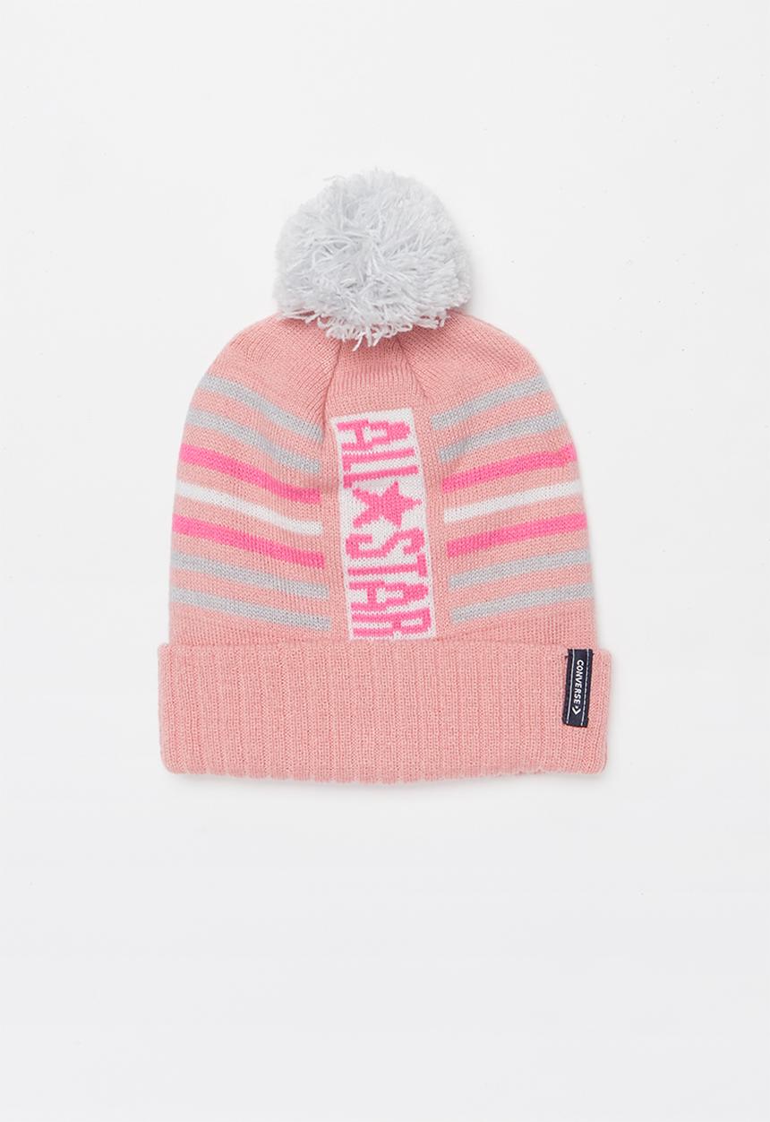 Converse - Can all star stripe beanie - pink