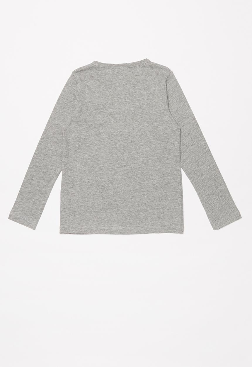 Name It - Kids boys valde long sleeve top - grey