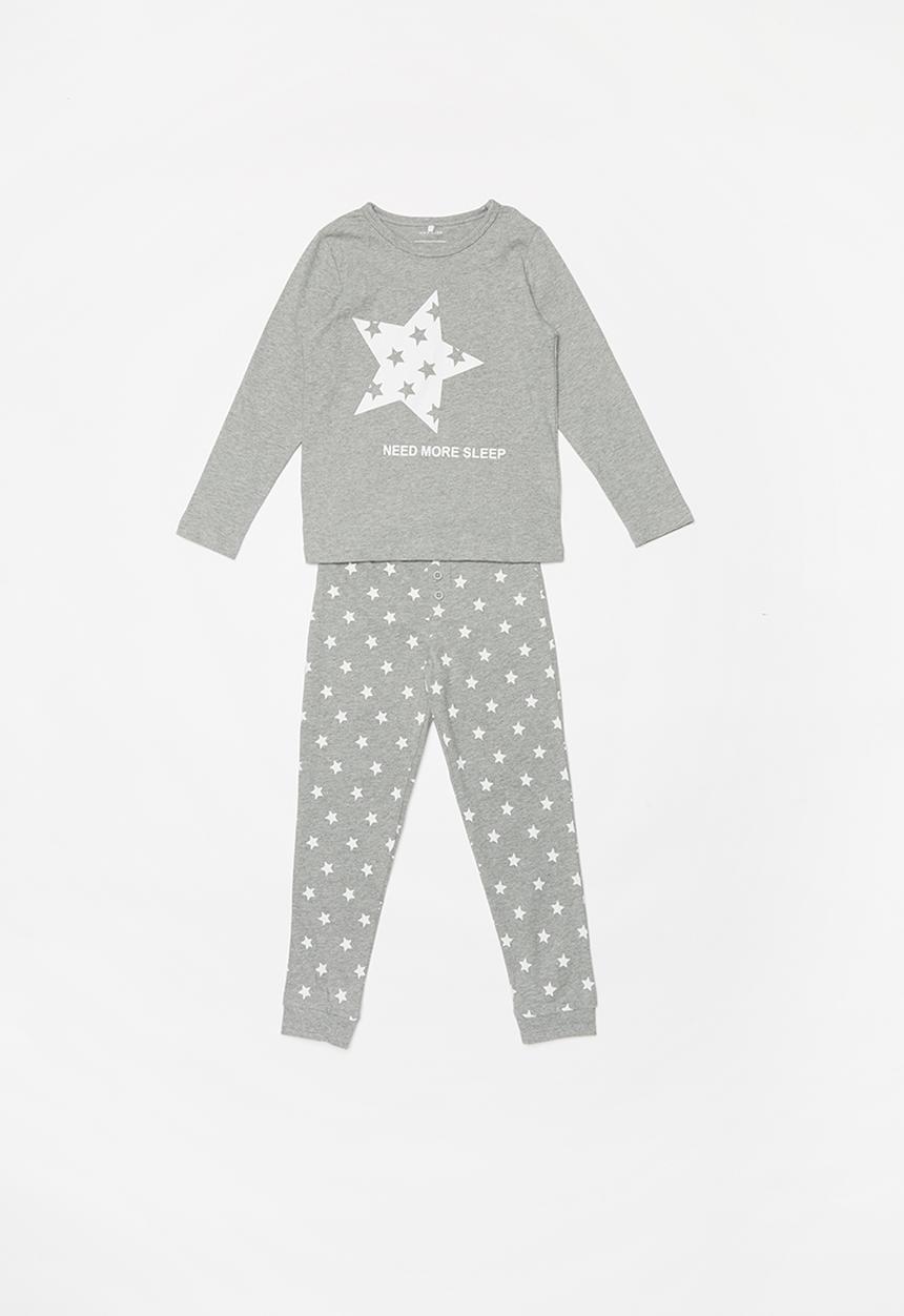 Name It - Ramisto night set - grey