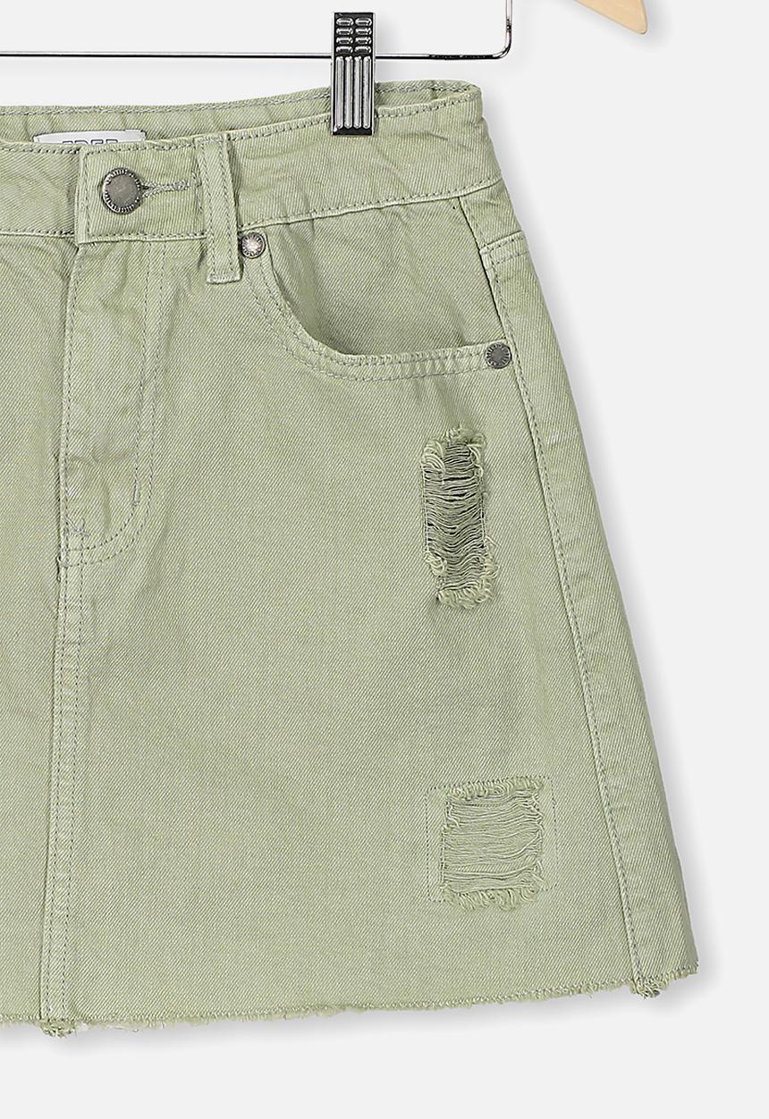 Free by Cotton On - Florence skirt - green 