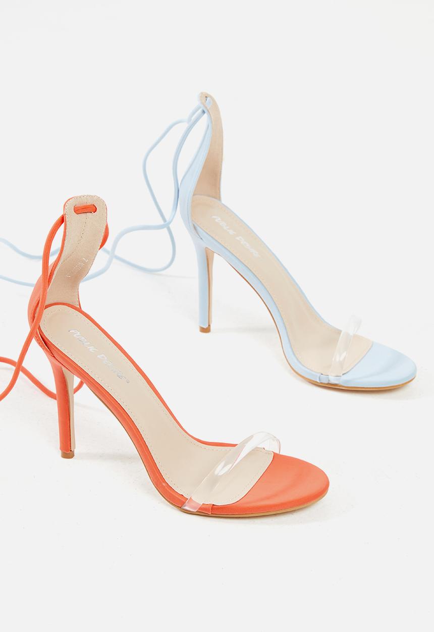 Public Desire - Juju stiletto heel - coral