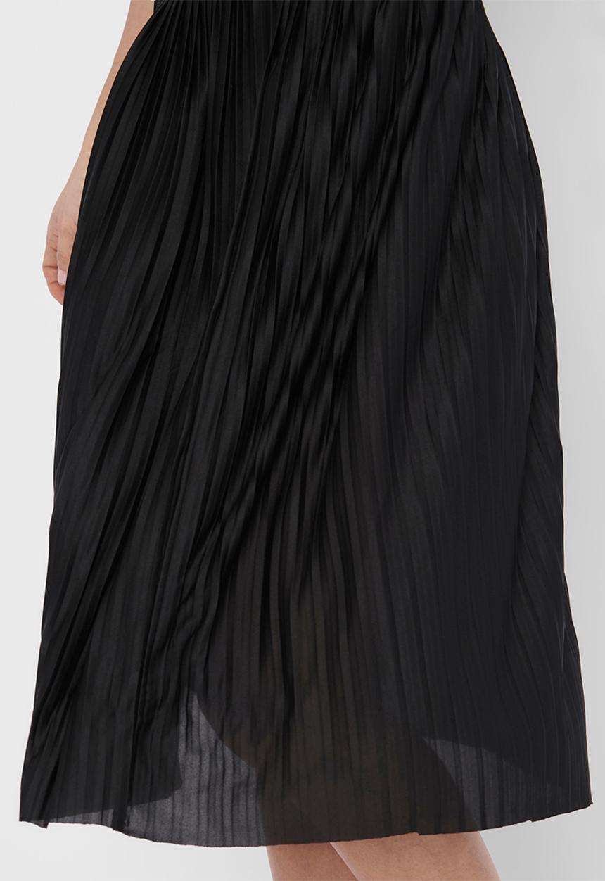 Jacqueline de Yong - Boa skirt - black