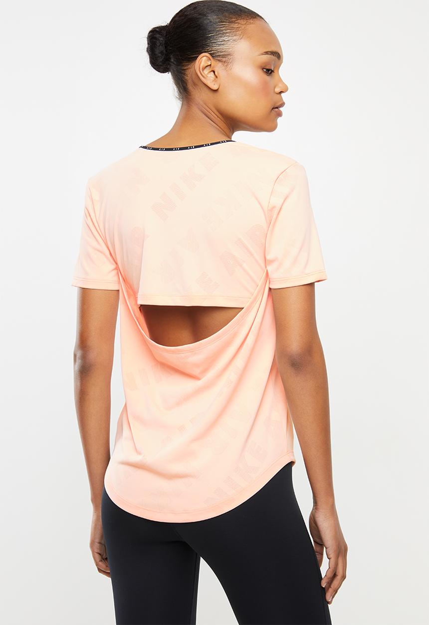 Nike - Nike air short sleeve top - washed coral