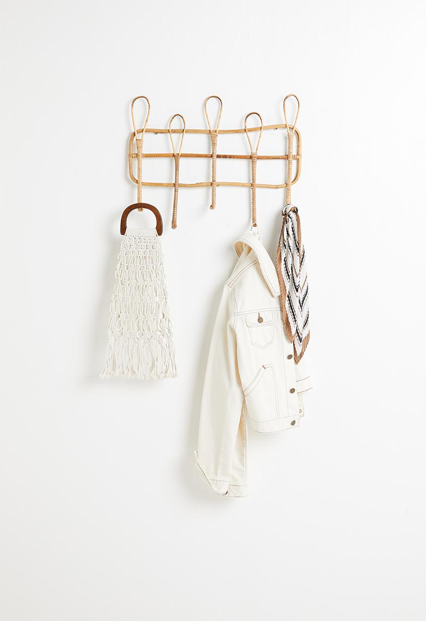 Sixth Floor - Rattan hook - natural