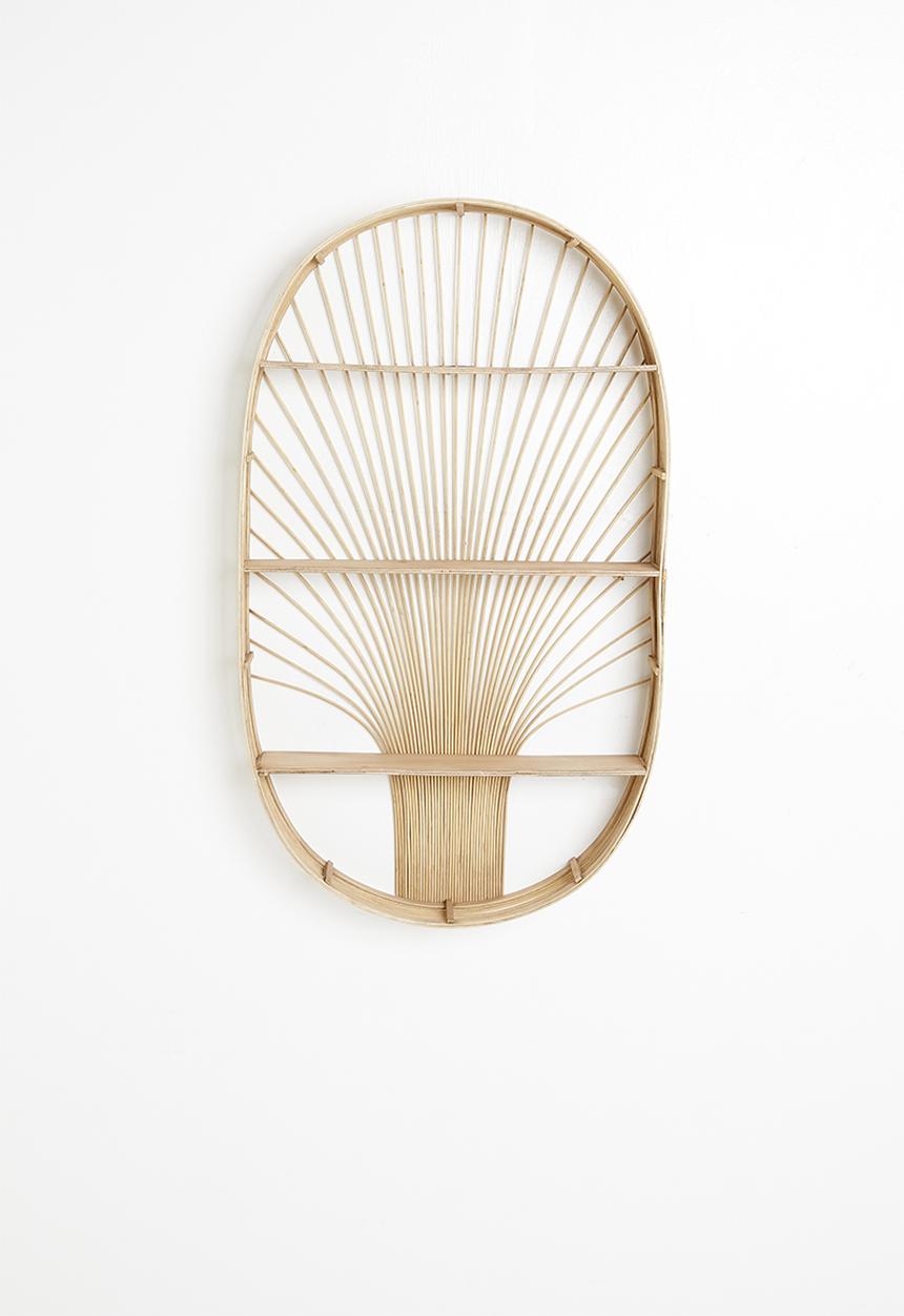 Sixth Floor - Ovia rattan shelf - neutral