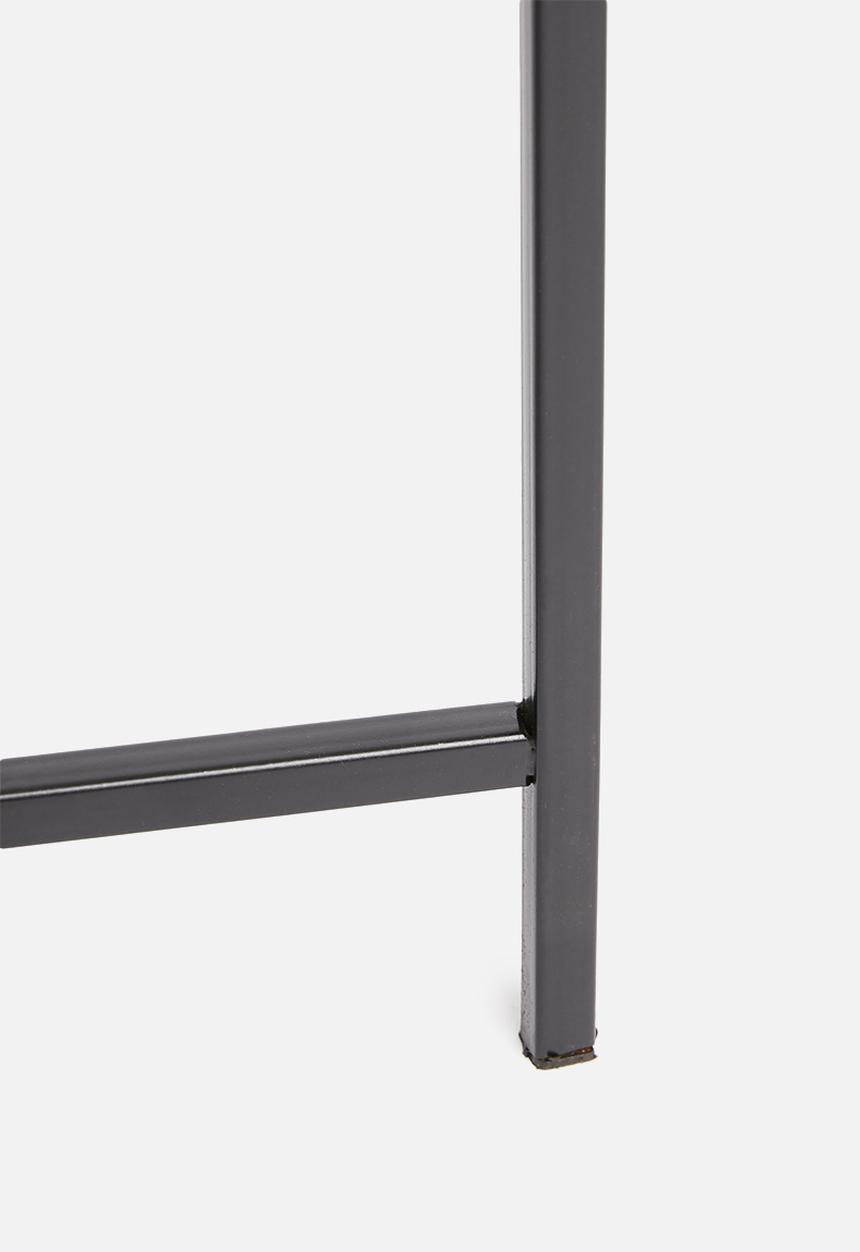 H&S - Cross standing planter - black & gold