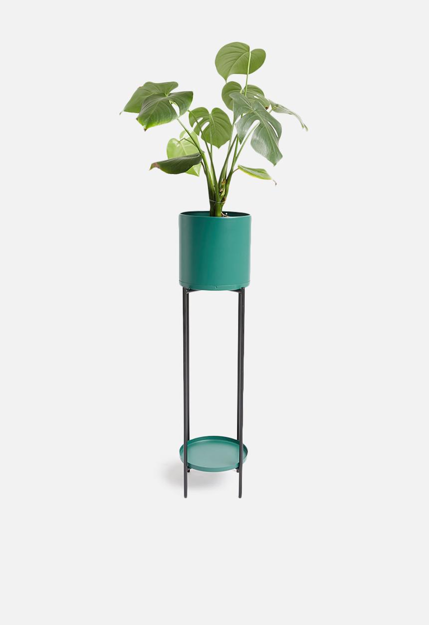 H&S - Flower pot stand - teal