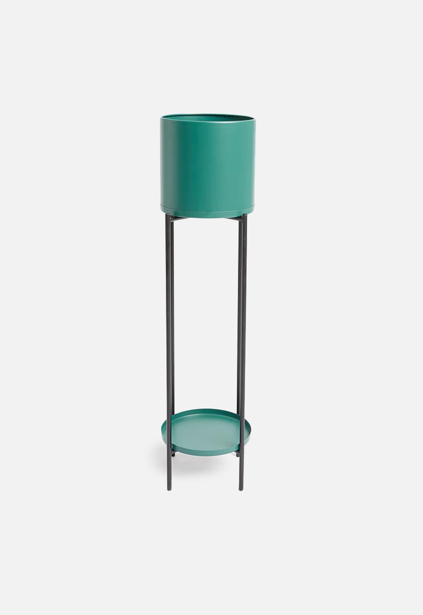 H&S - Flower pot stand - teal