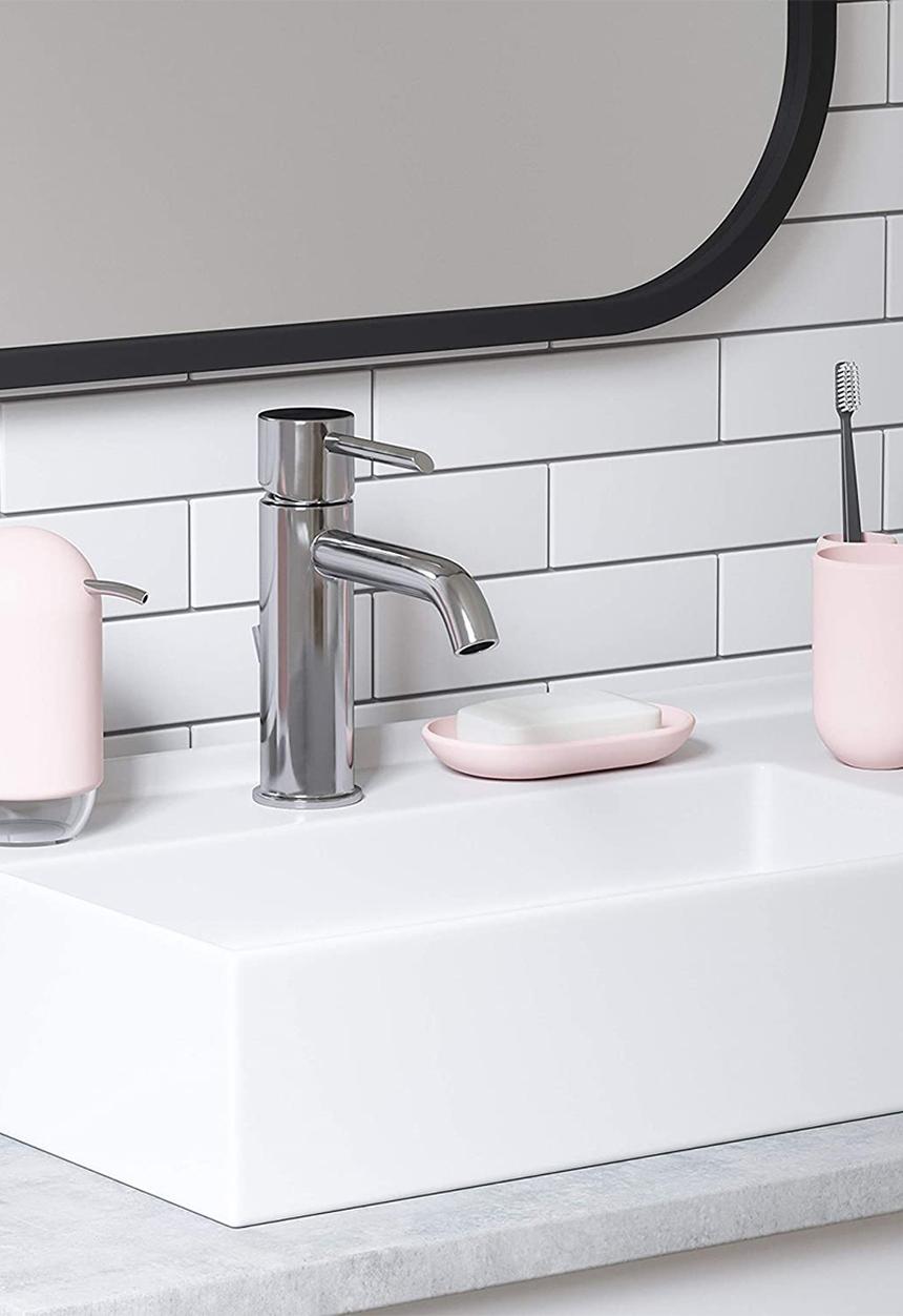 Umbra - Touch soap dish - blush pink