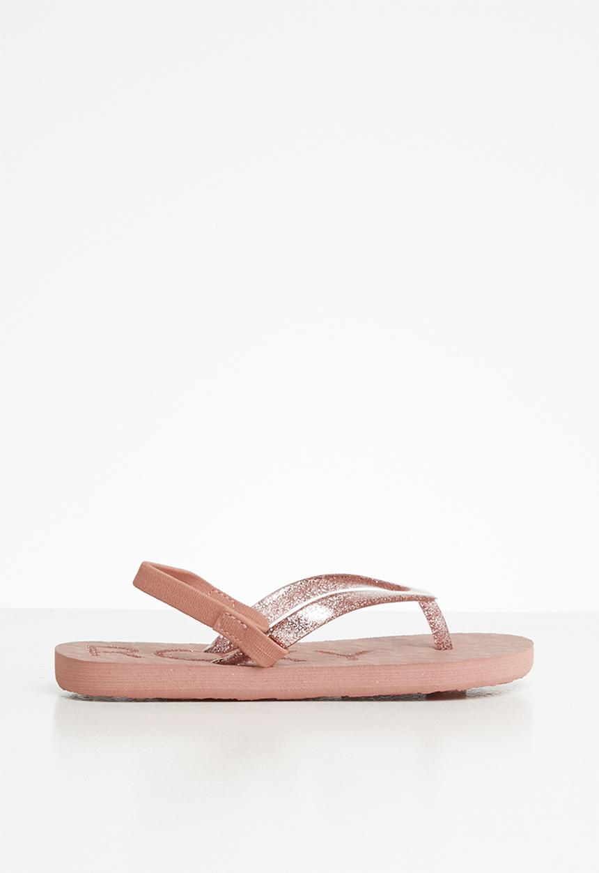 Roxy - Viva sparkle sandal - pink