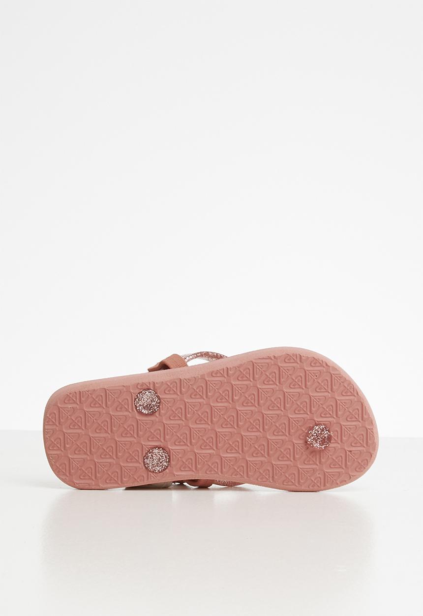 Roxy - Viva sparkle sandal - pink