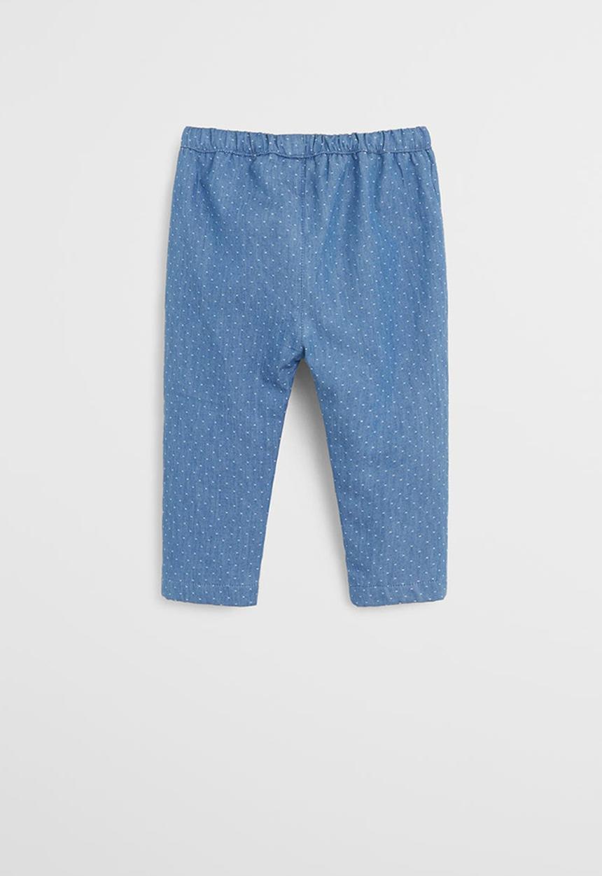 MANGO - Trousers jan - blue