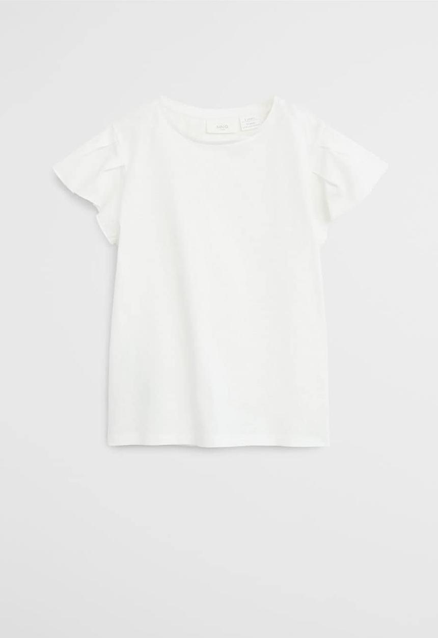 MANGO - T-shirt soft - white