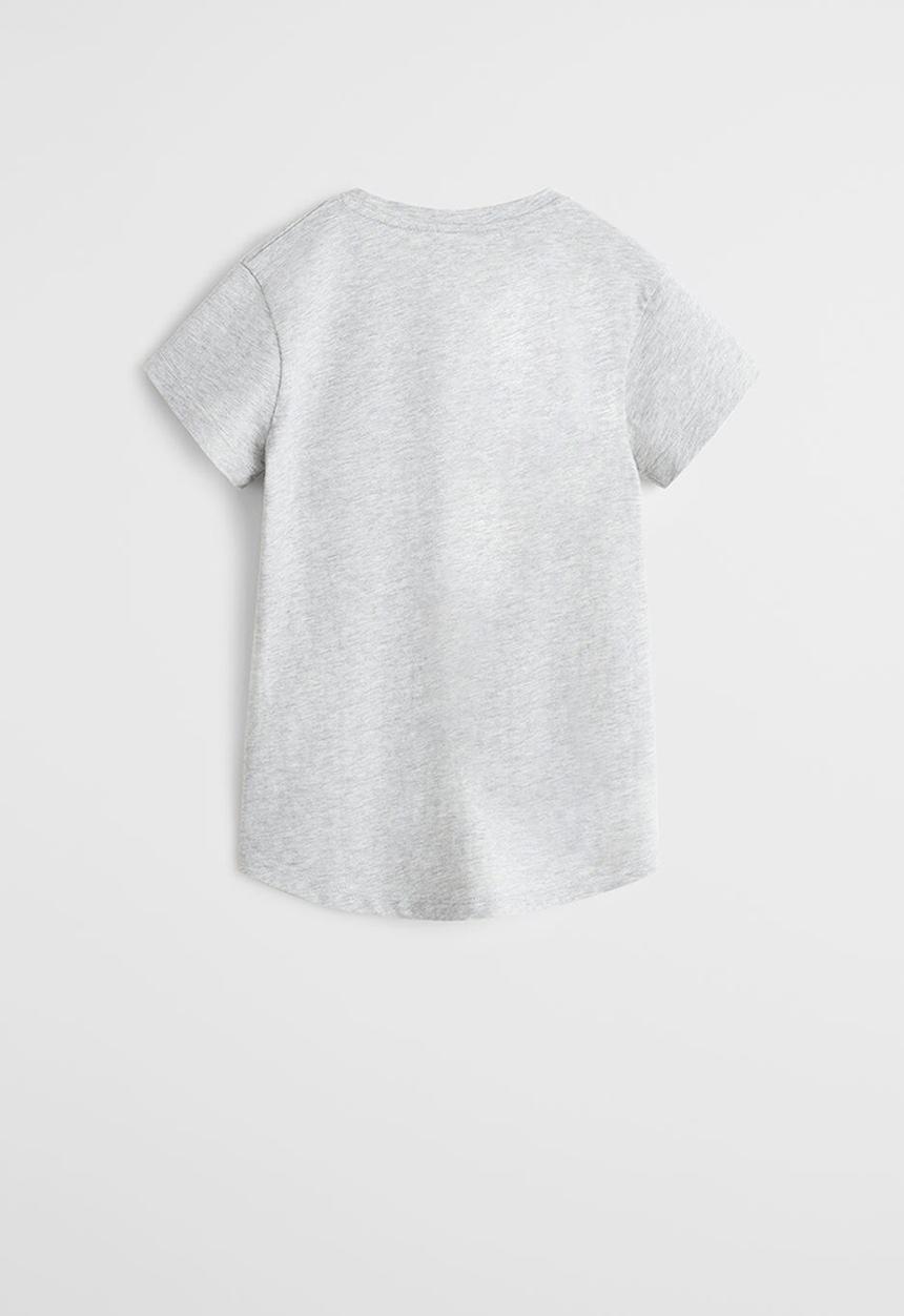 MANGO - T-shirt basica - grey