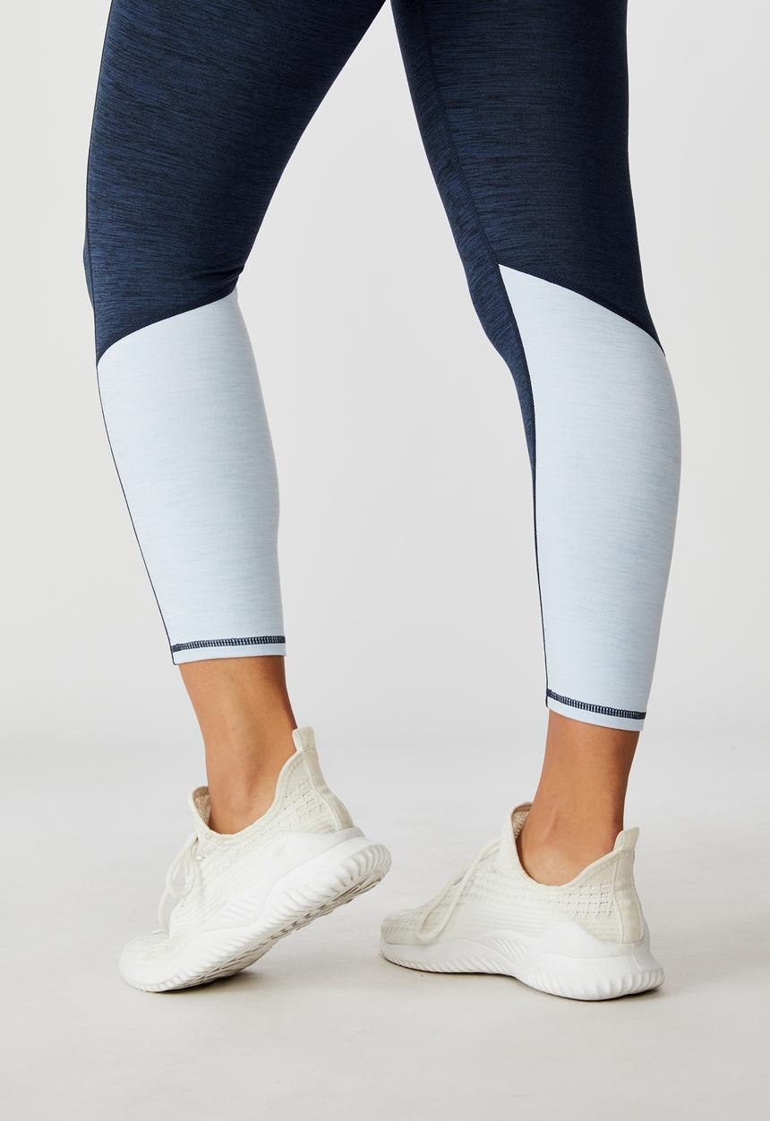 Cotton On - So soft marle 7/8 tight - navy marle splice