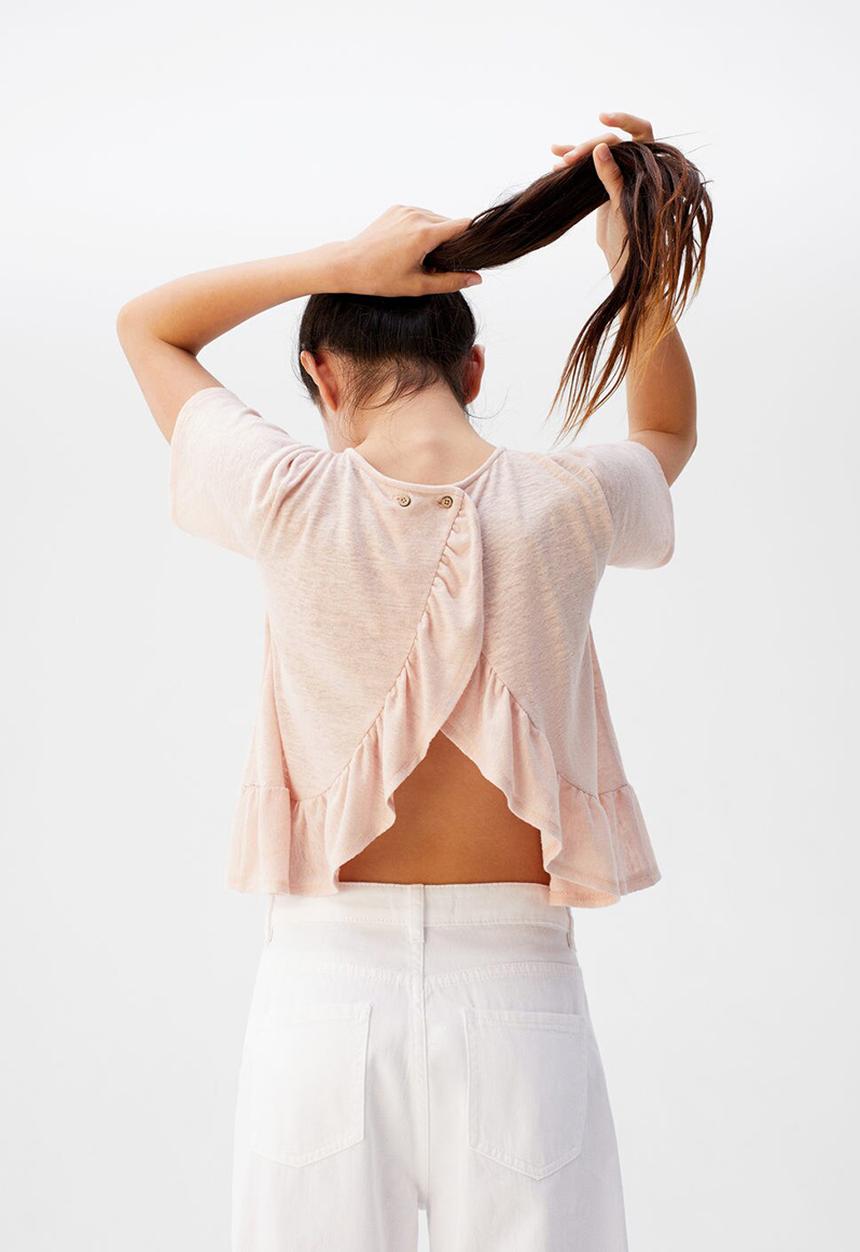 MANGO - T-shirt enero - pink 