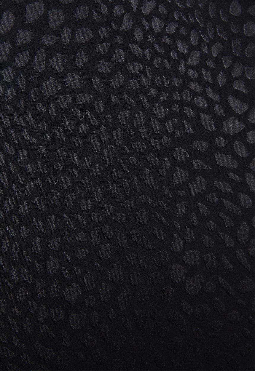 Blake - Satin bias cut skirt - black